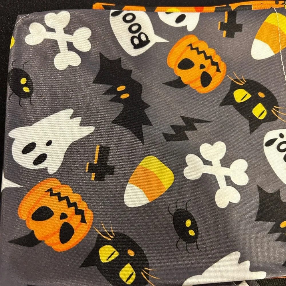 Colorful Halloween Themed dog bandanas